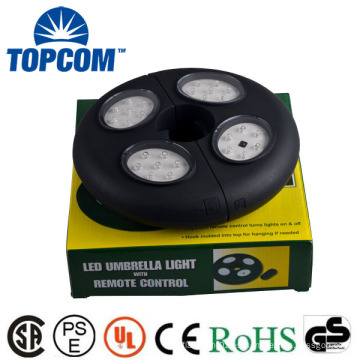 Luz de paraguas 27 LED de suspensión con control Romote